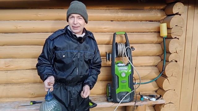 Подготовь свою мойку высокого давления к зиме.
