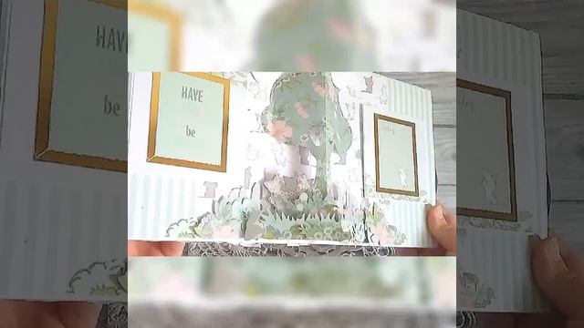 Поп-ап альбом для девочки/ Скрапмир "Purr Purr"/ pop up album
