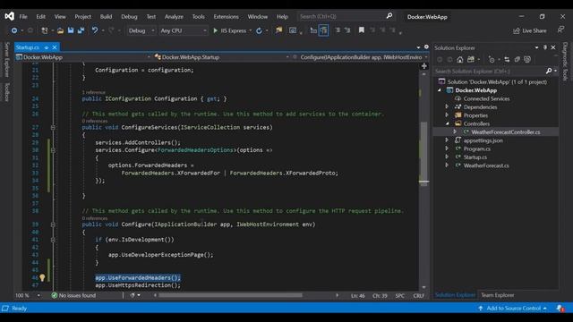 DOCKER - .NET Core Application Containerization