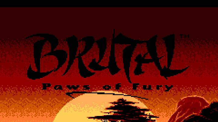 Brutal - Paws of Fury | Sega Mega Drive (Genesis). #sega #nes #famicom