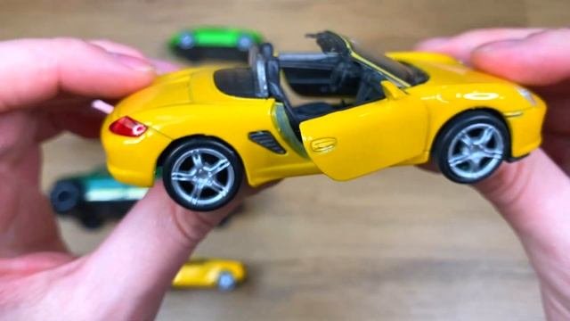 Smaller and Bigger Cars. Limousine Diecast sports cars pickup truck sedans