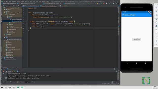 Explained! Make first Flutter Plugin for ANDROID and iOS in Hindi | English Subtitle