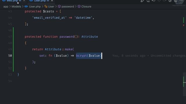 Laravel 10 full course for beginner -  accessor mutator