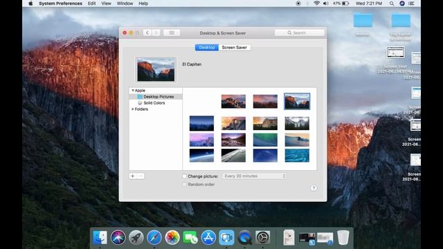 How to change the wallpaper # Mac Pro