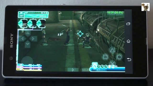 Crisis Core Final Fantasy VII (PPSSPP v0.9.1) PSP Emulator on Android