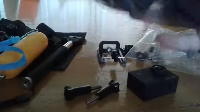 Посылочки из Китая аксессуары для экшен камер большой пакет.