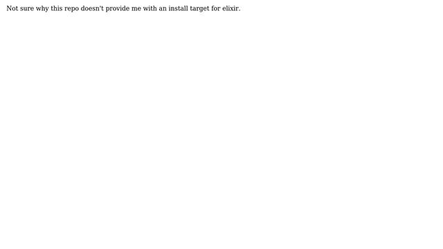 Unix & Linux: Install Elixir lang on Linux Mint (3 Solutions!!)