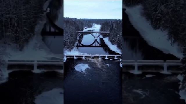 Река Янисйоки, Петрозаводск, Республика Карелия 🌊