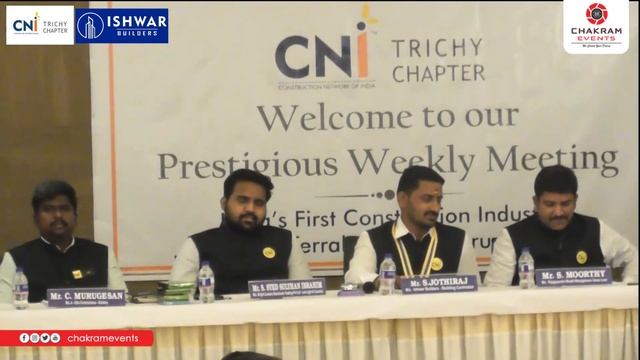 CNi - Trichy Chapter | Business Meet | Ishwar Builders | Chakram Events