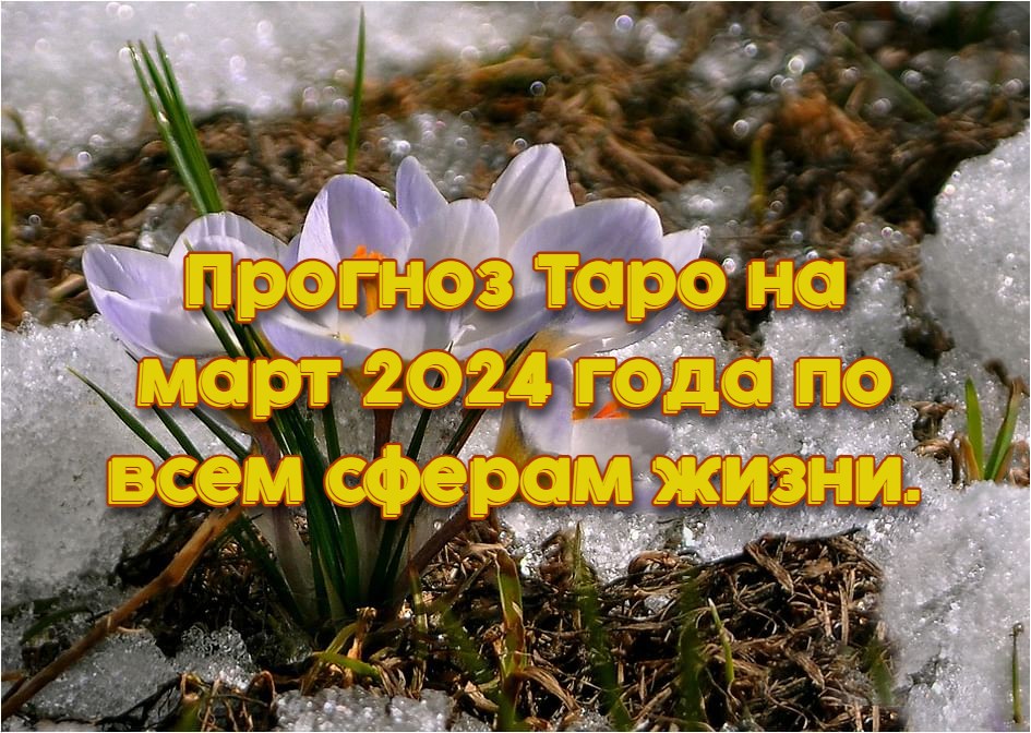 Прогноз Таро на март 2024 года по всем сферам жизни.