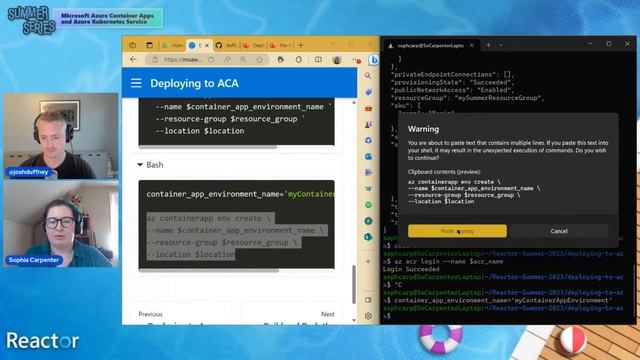 Introduction to Deploying to Azure Container Apps | Reactor Summer Series