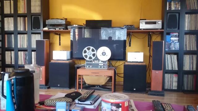 R2R in the house, Revox A77, 7½" tape, dancehall music