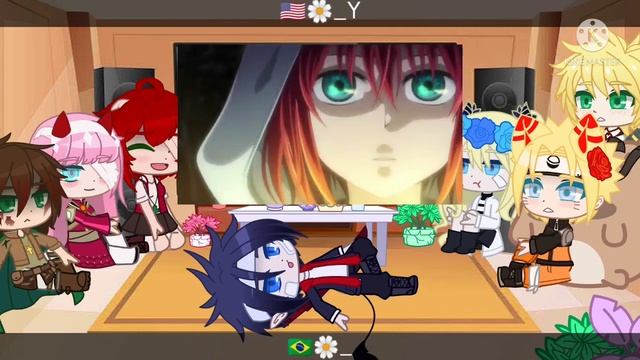 ||• Anime characters react to each other •||????|| 03/04 ||tik tok||Amv||