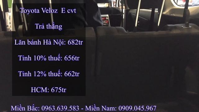 Toyota Veloz 1.5E cvt 2023. Tăng cường khuyến mại cuối tháng 9