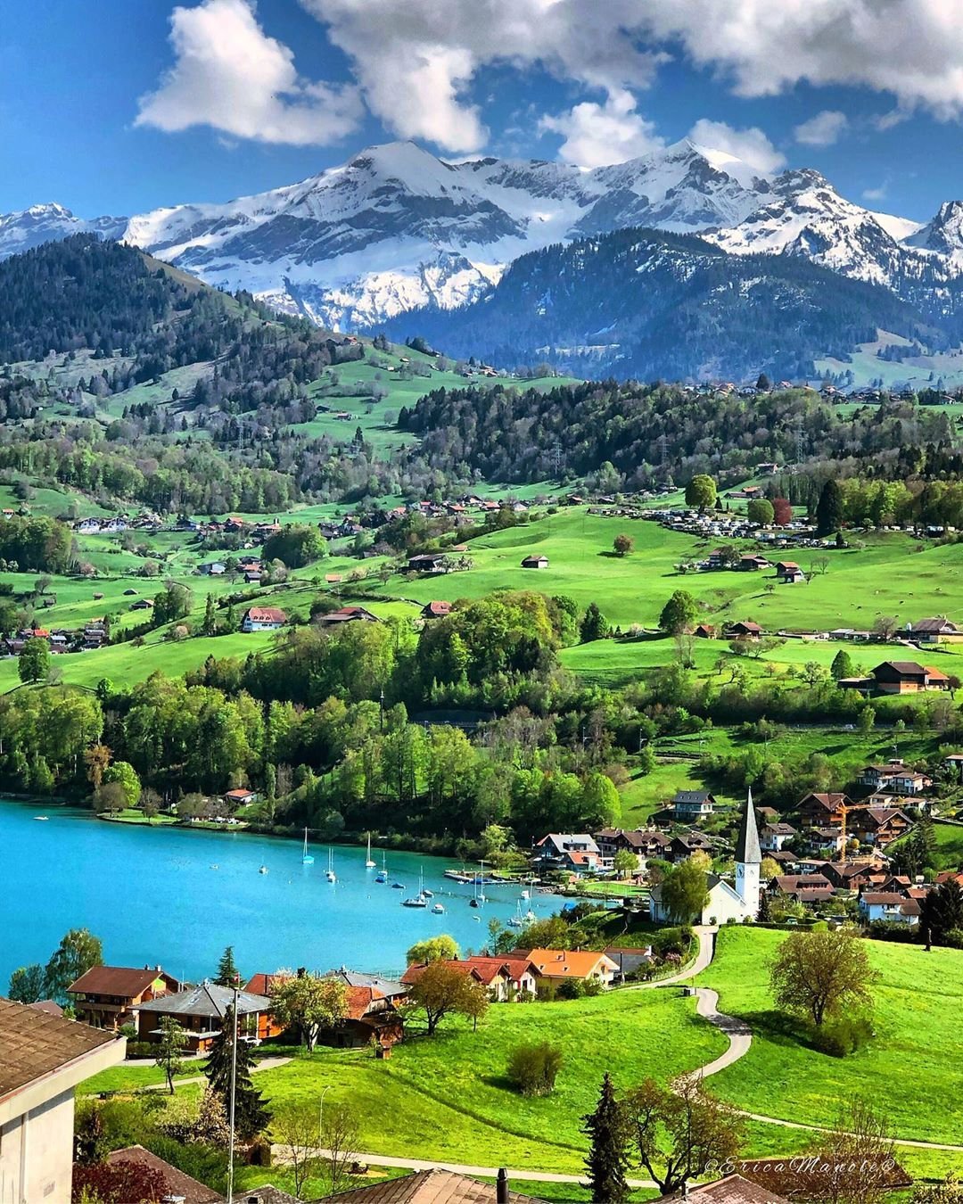 Красоты Швейцарии - Природа Швейцарии - The beauties of Switzerland - The Nature of Switzerland