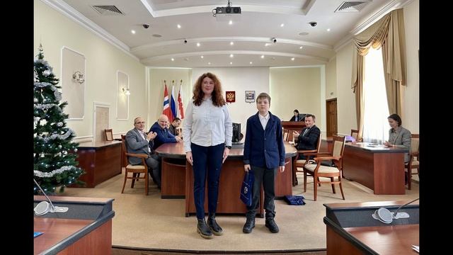 Награждение в администрации города Омска