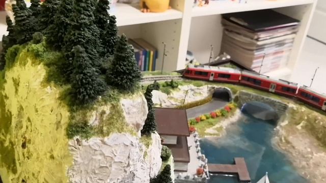 Макет железной дороги Bernina Express
