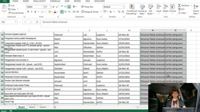 Cara Membuat Link Kwitansi LPJ Otomatis dengan Mail-Marge