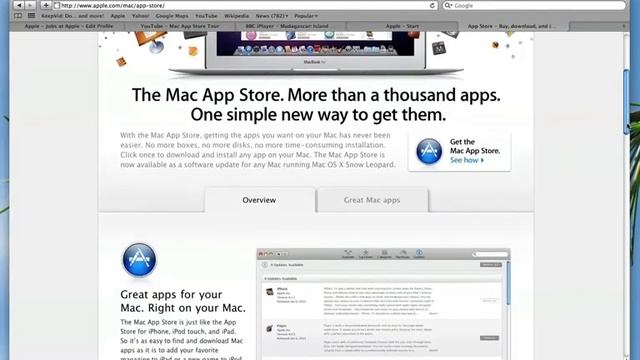 Mac apps store.