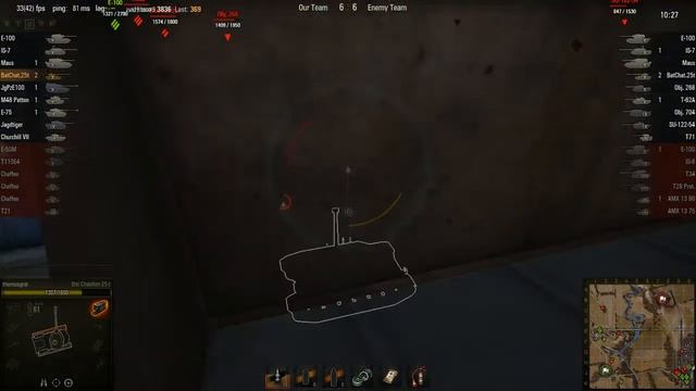 WOT: Highway - Bat Chatillon 25 t - 5 frags -