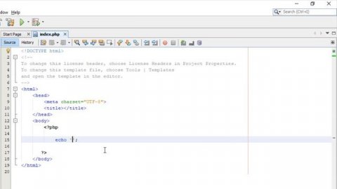 Creando Proyecto de PHP con el IDE Netbeans