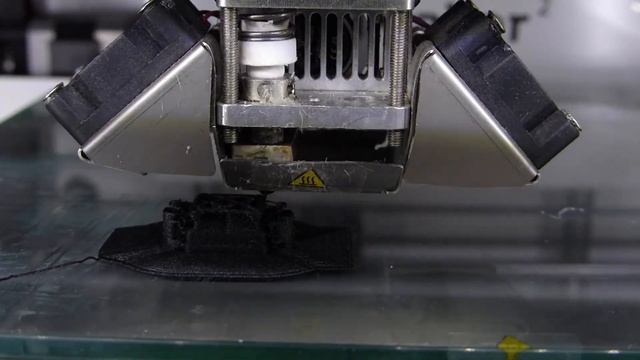 Ultimaker 2 3D-Printing First Test With Carbon Short Fiber Enhanced PETG - Ultimaker Robot 4X Speed