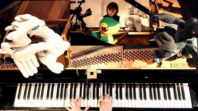 ポケモンBW 戦闘！四天王～Nの城～決戦！N ピアノ Pokémon Black White  Piano Cover Medley Decisive Battle！ N