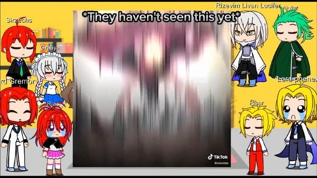 Реакция DXD на Наруто Феникса