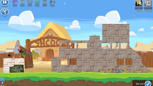 Angry Birds Friends Level 4 PC Tournament 660 Highscore POWER-UP walkthrough #AngryBirdsFriends
