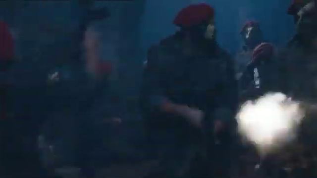 AA-12 Shotgun in action The Expendables