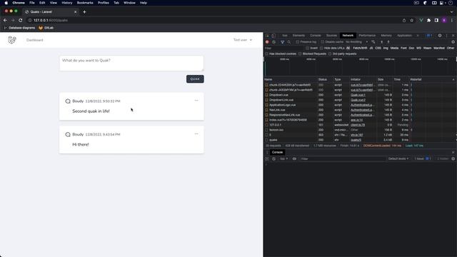 #5 Deleting quaks | Unbelievable! Build Your Own Twitter with VueJS and Laravel!
