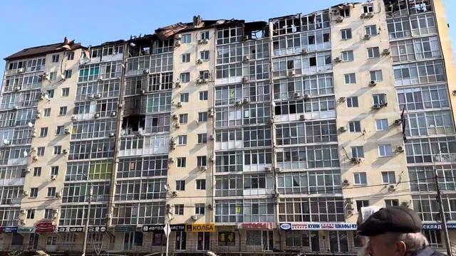Большой ПОЖАР в АНАПЕ. Люди остались БЕЗ ЖИЛЬЯ.