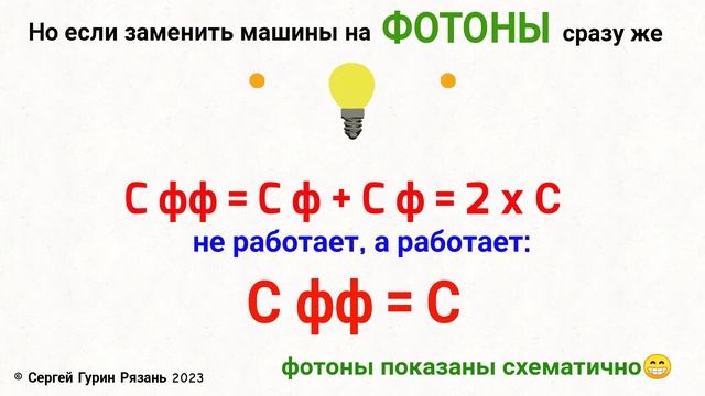 Свет обогнали!