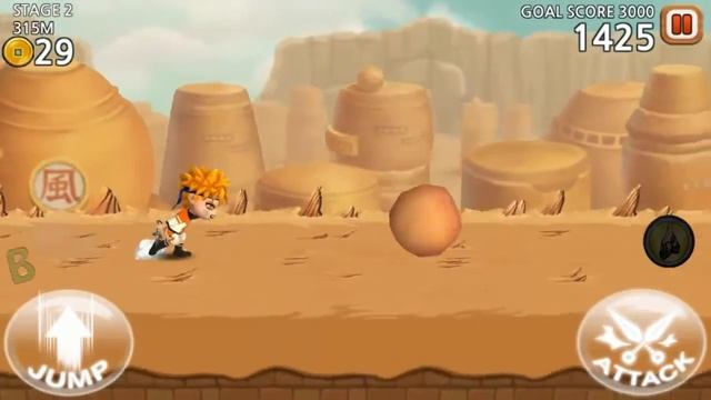 Ultimate Battle: Ninja Dash - Android Game-play HD