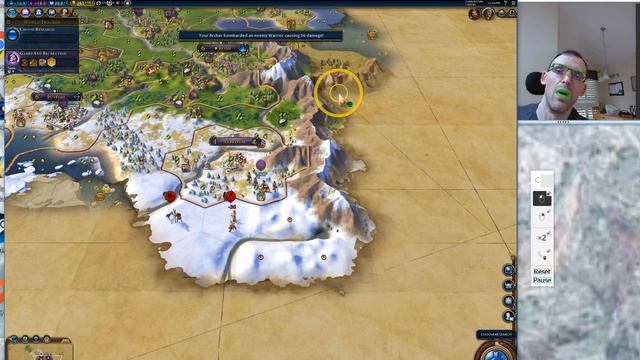Playing Civilization VI with No Hands!