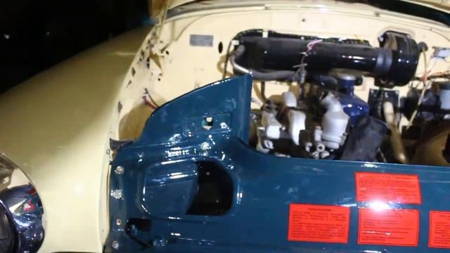 Установка решетки радиатора на ВОЛГУ М-21 ГАЗ 19858г.