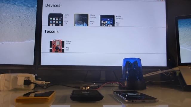 Tessel mit Websockets