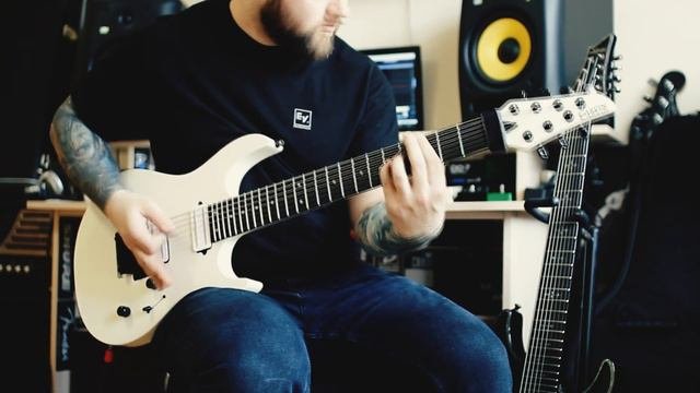 7 String Guitar in Djent-Modern Metal Mix