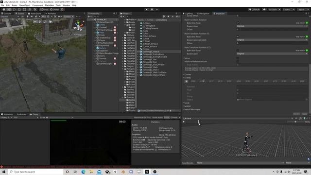 Unity Playmaker Tutorial FPS Horror Game From Scratch  Setting Up AI And Damage System