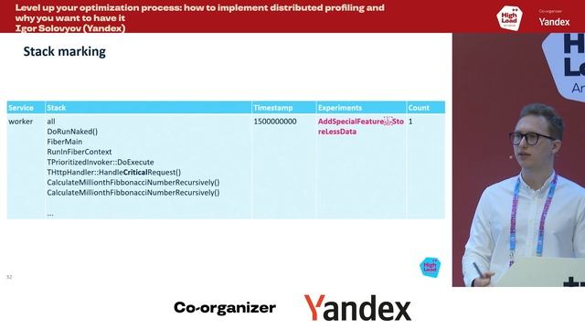 Level up your Optimization Process: How to Implement Distributed Profiling / Igor Solovyov (Yandex)