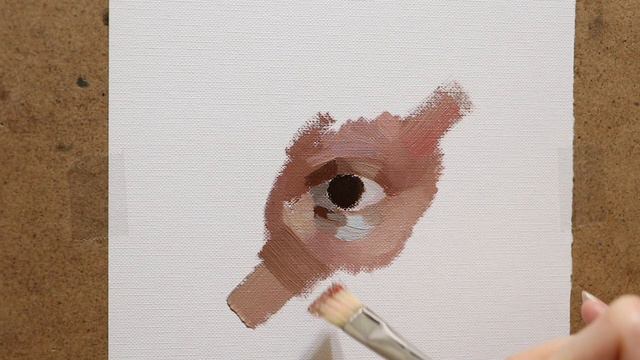 At what age you can become an artist / Eye Painting