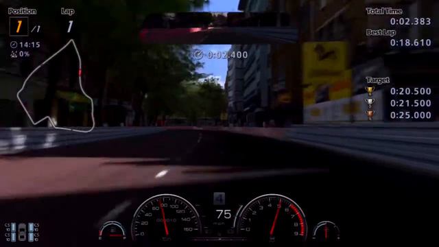 GT6 Licence - National B Test B-5 - 18.527 (Gold)