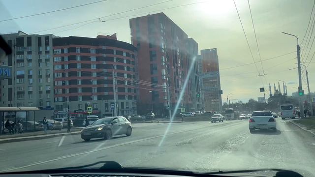 Авто прогулка по улице Бакалинская, весна 2024
