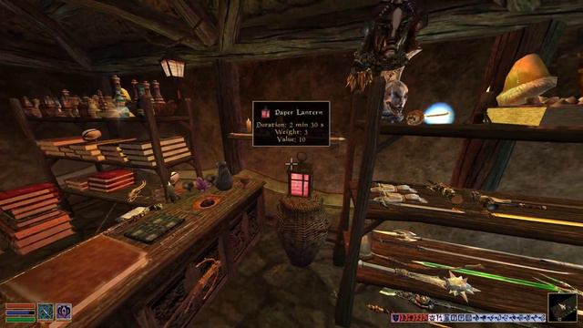Morrowind House Tour (Clagius Clanler: Outfitter Shop)