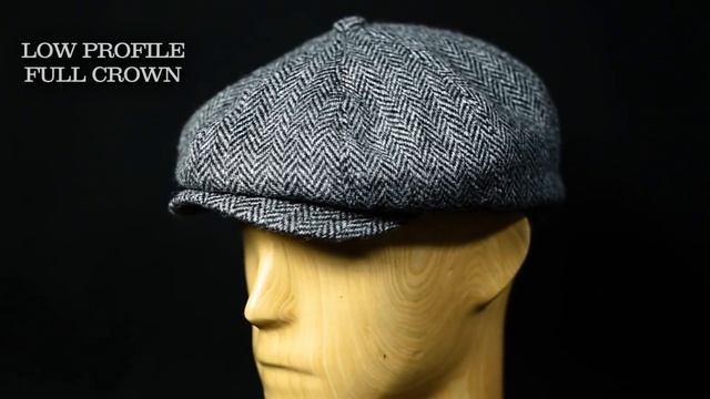 Peaky Blinders - Herringbone Harris Tweed Flat Cap | by Sterkowski