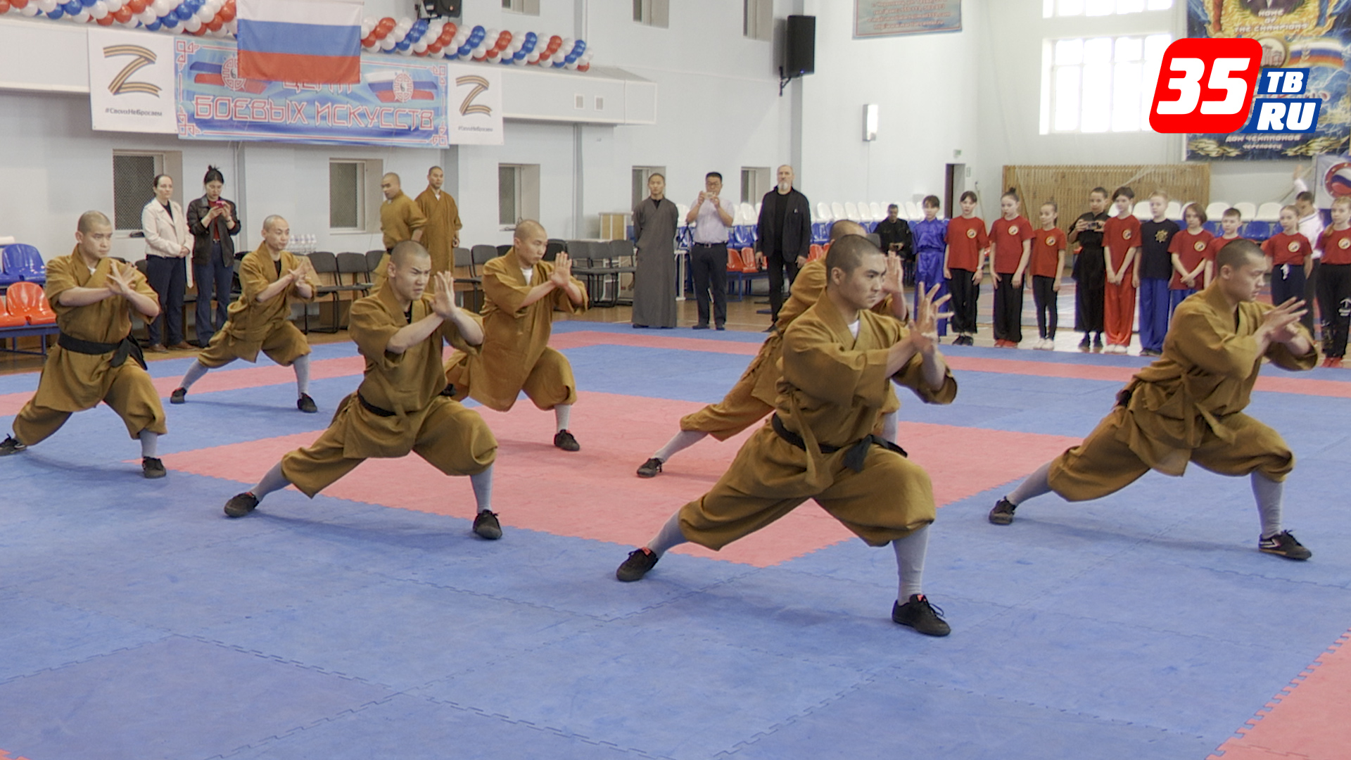 Шаолиньские монахи дали мастер-класс для череповецких спортсменов ЦБИ