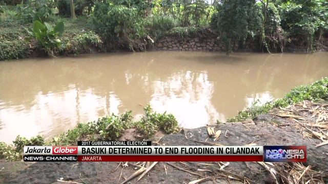 Basuki Tjahaja Purnama Determined To End Flooding In Cilandak