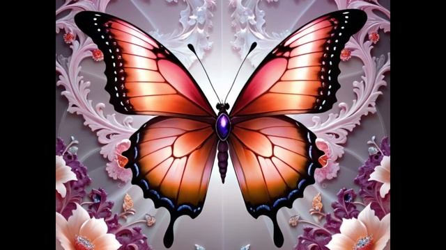 AI_artwork  꽃과 나비(Flowers and Butterfly)   #stablediffusion #aiart #artwork #ai