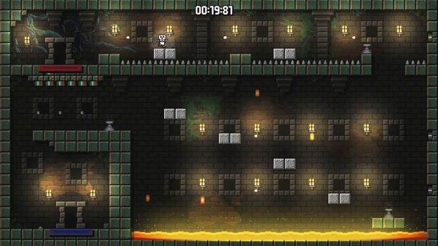 Castle of Pixel Skulls - Retro Platformer - PS4