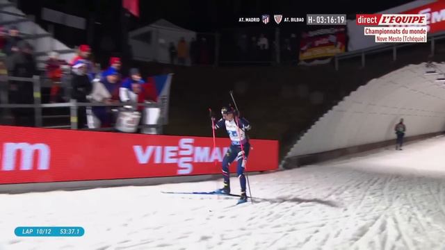 BIATHLON 2024 RELAIS MIXTE CHAMPIONNATS DU MONDE 2024